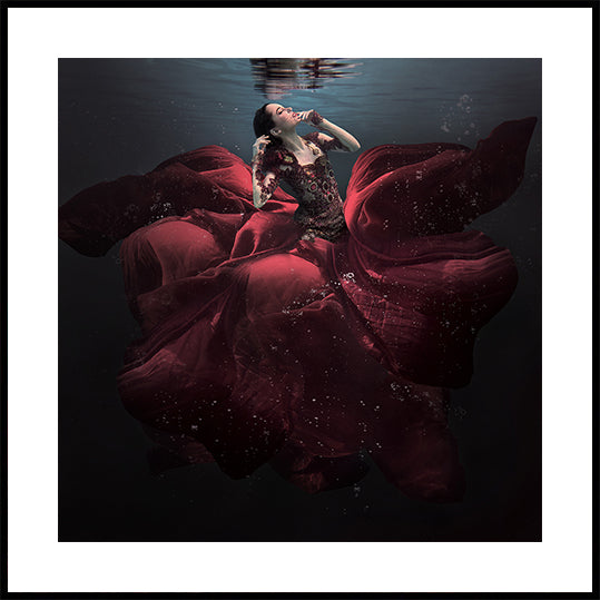 The Lady in Red Plakat