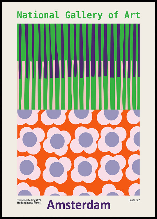 National Gallery of Art Amsterdam Plakat