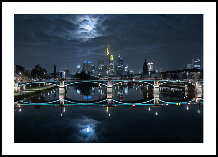 Frankfurt at Full Moon Plakat