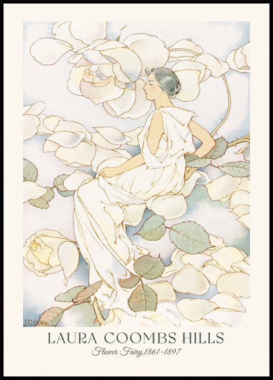Flower Fairy, Laura Coombs Hills Plakat