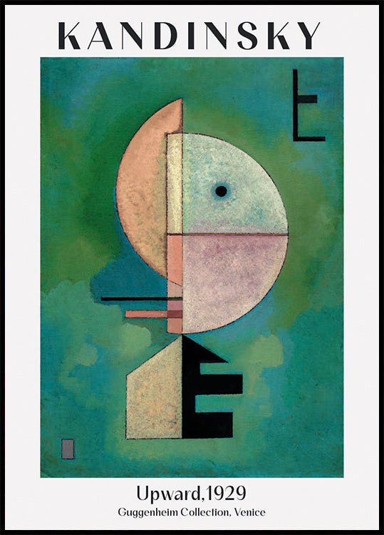 Upward, 1929, Wassily Kandinsky plakat