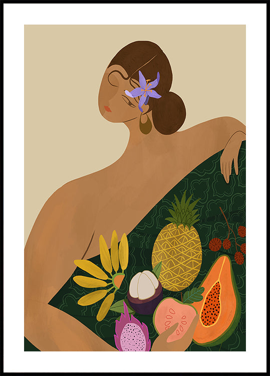 Fruit Seller Plakat