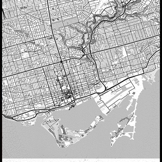 Toronto White Plakat