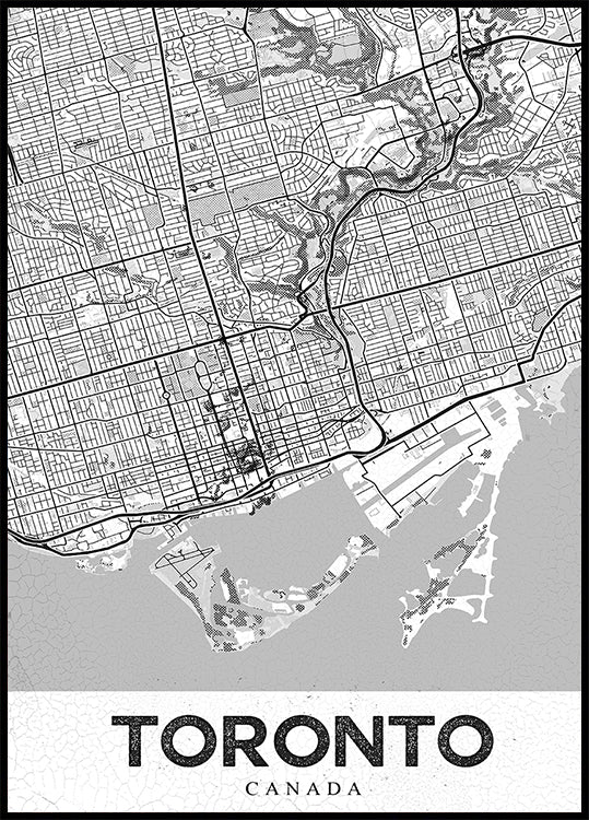 Toronto White Plakat