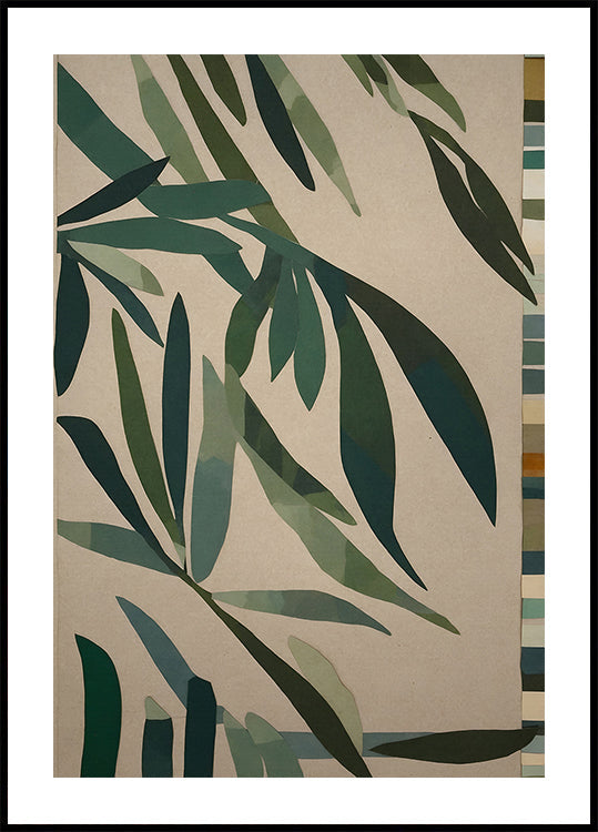 Leafy Mosaics Plakat