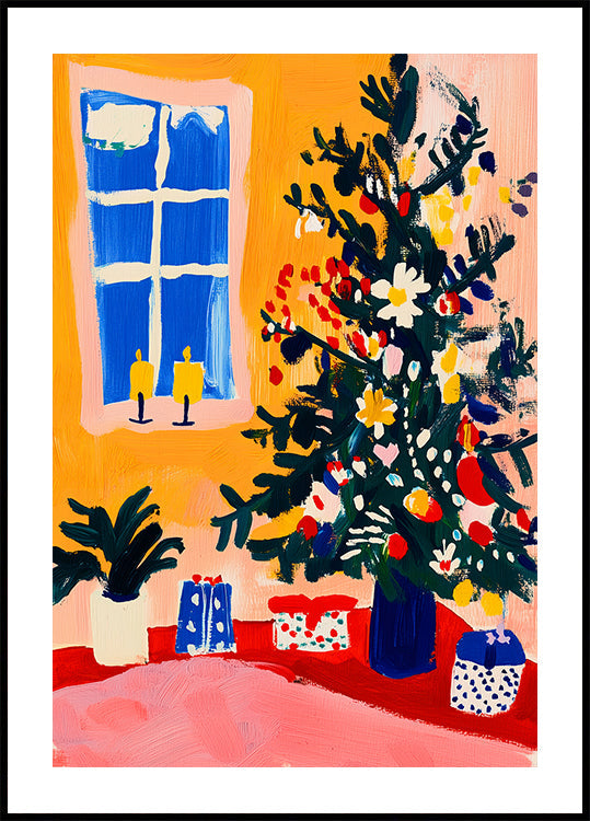 Festive Cozy Corner Plakat