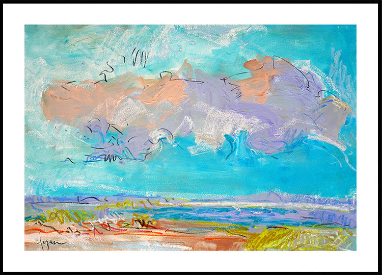 Dreamy Skiescape Plakat