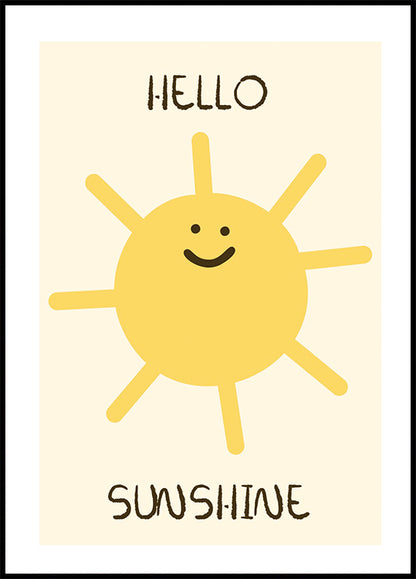 Hello Sunshine Plakat