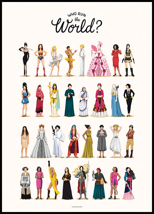 Who Run the World Plakat