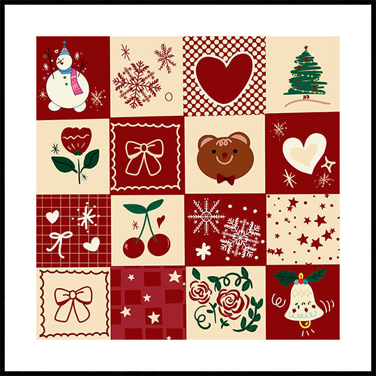 Xmass pattern Plakat