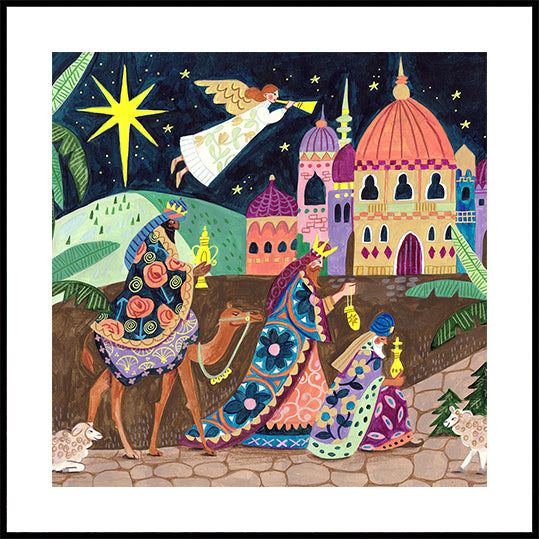 Three Wise Men in the night Plakat