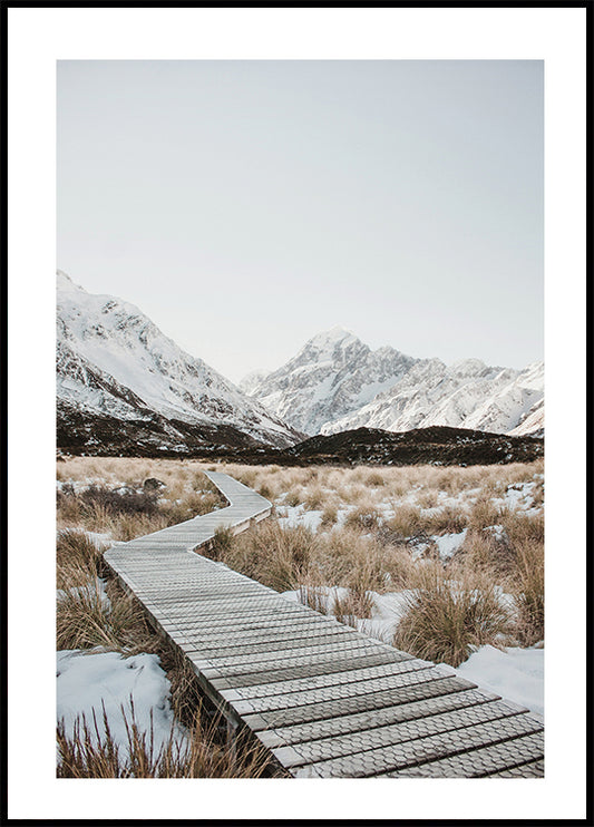 Hooker Valley Track Plakat