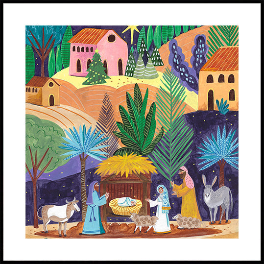 Nativity Scene Plakat