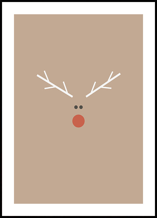 Christmas Reindeer Plakat