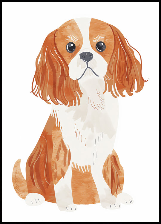 Cavalier Spaniel Dog Plakat