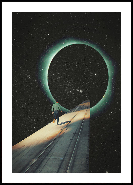 Escaping Into the Void Plakat