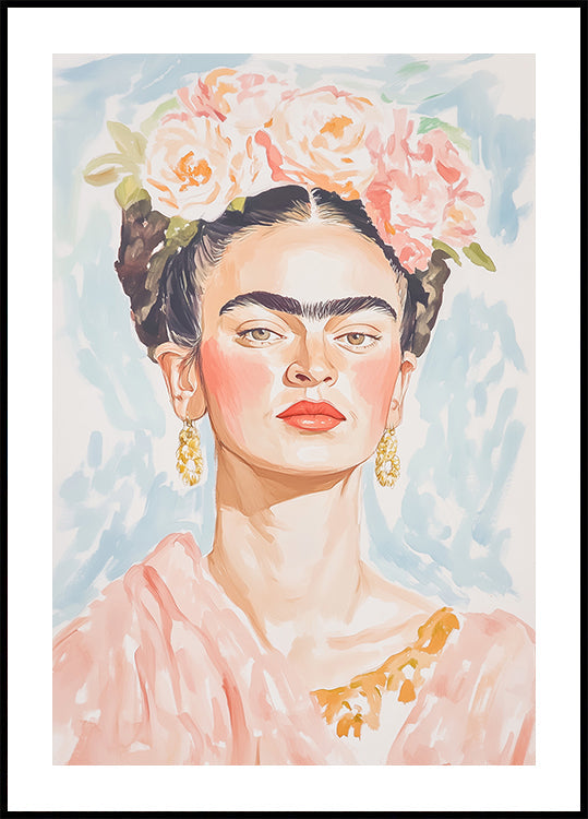 Frida Pastel Color Plakat