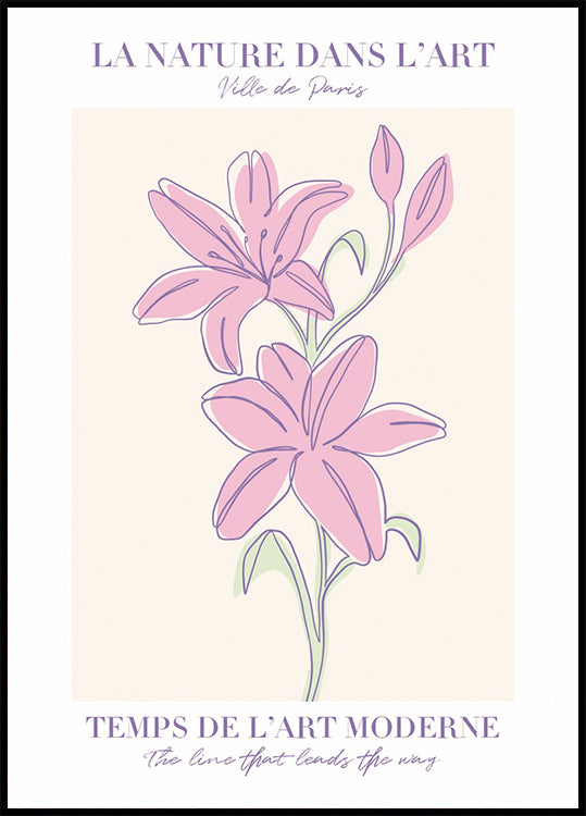 Lilies Plakat