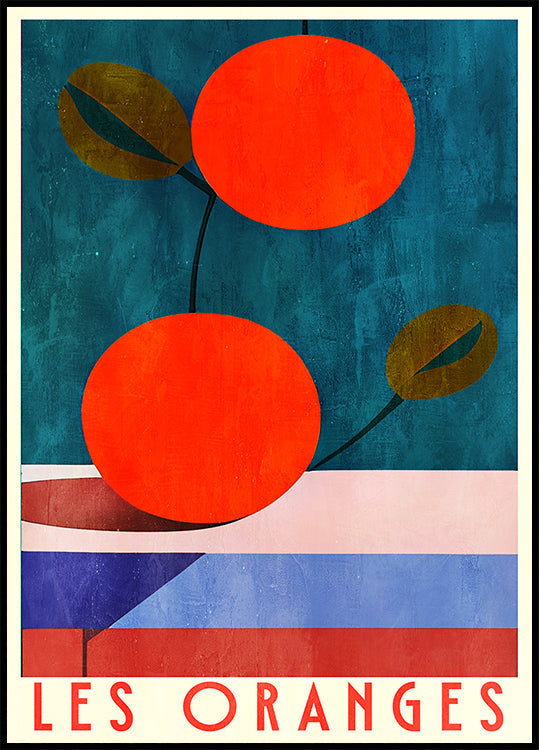 Les Oranges Plakat