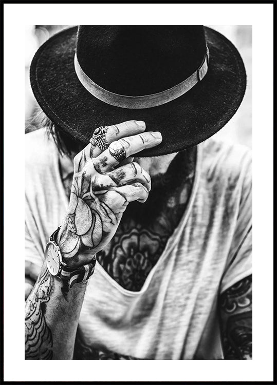Casual Tattoo Plakat