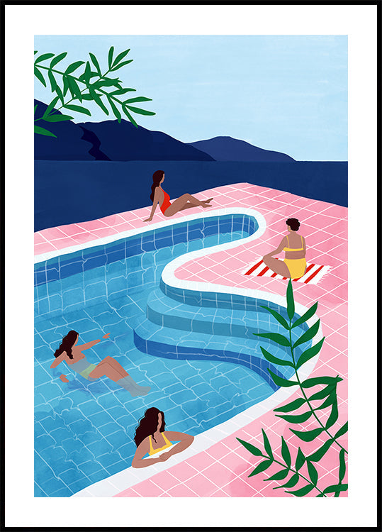 Pool Ladies Plakat