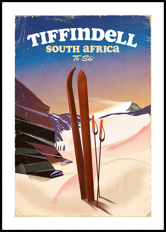 Tiffindell South Africa To Ski Plakat