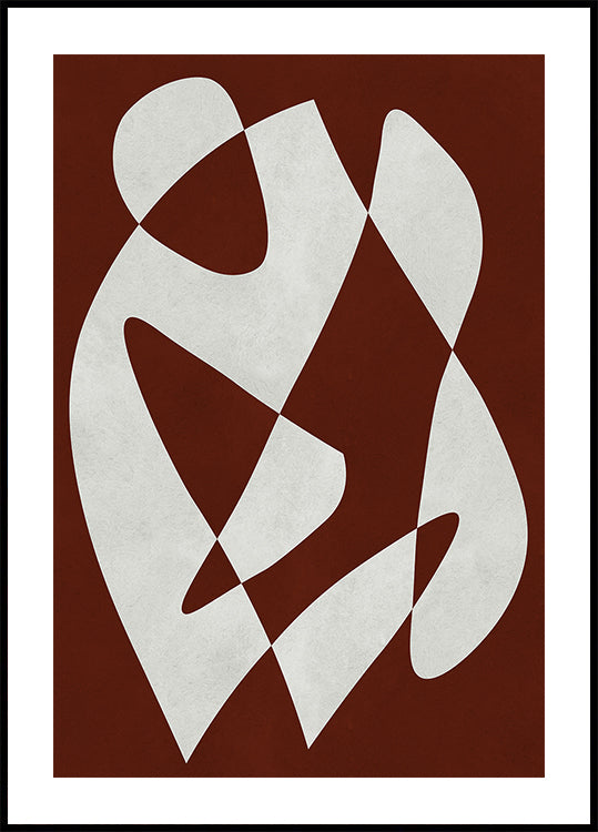 Geometric modern shapes 1 Plakat