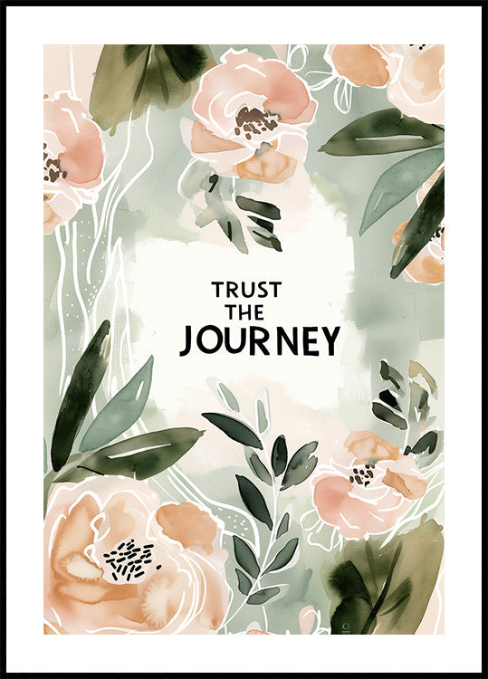 Journey in Bloom Plakat