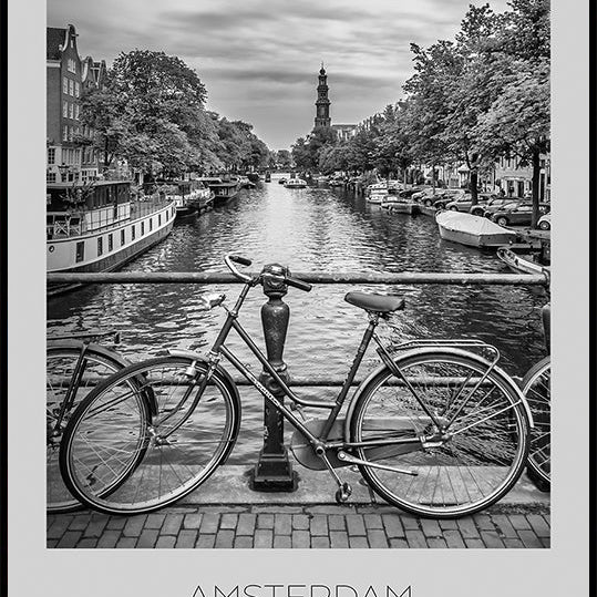 In focus: AMSTERDAM Prinsengracht Plakat