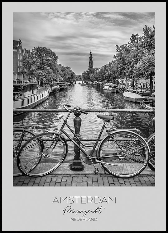 In focus: AMSTERDAM Prinsengracht Plakat