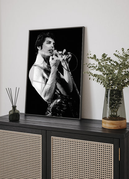 Freddie Mercury Hand Plakat