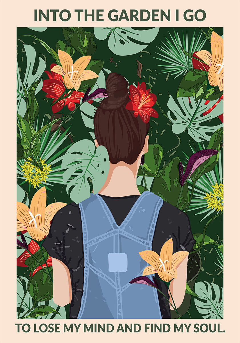Into the Garden Standard Wall Art Plakat