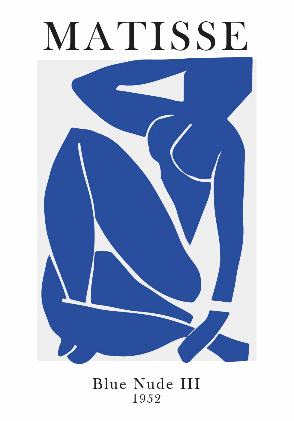 H. Matisse Blue Nude Plakat