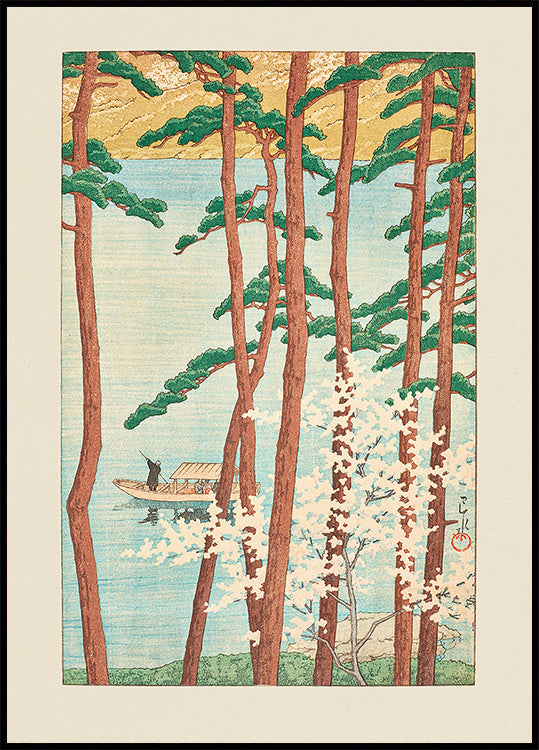 Haru No Arashiyama (spring In Arashiyama) (1934) Plakat