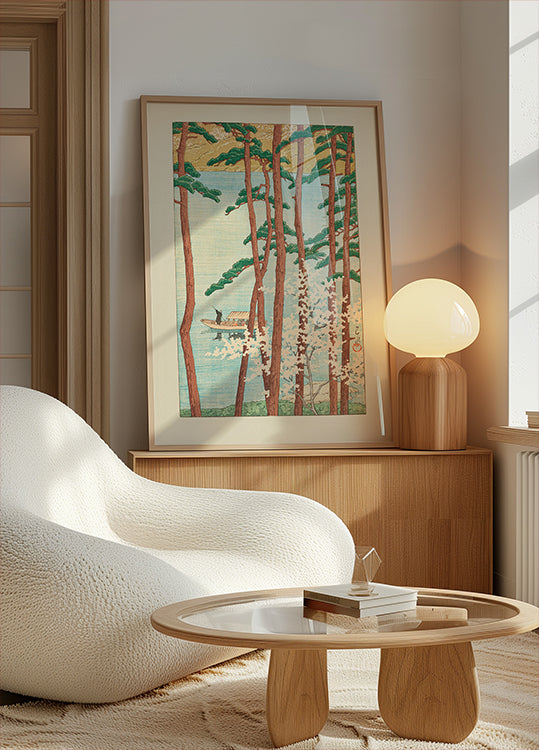 Haru No Arashiyama (spring In Arashiyama) (1934) Plakat