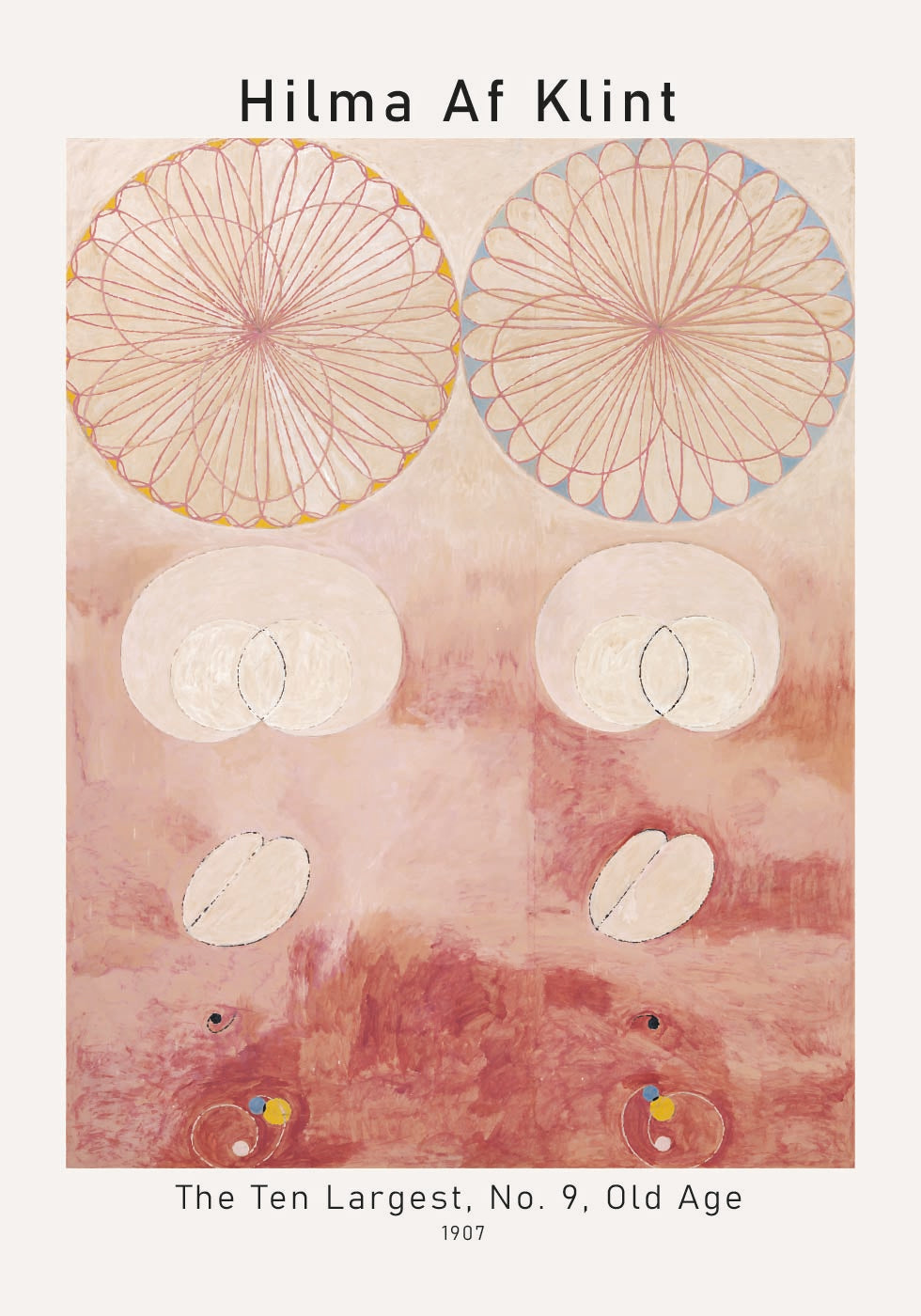 Hilma Af Klint - The Ten Largest, No. 9, Old Age Plakat