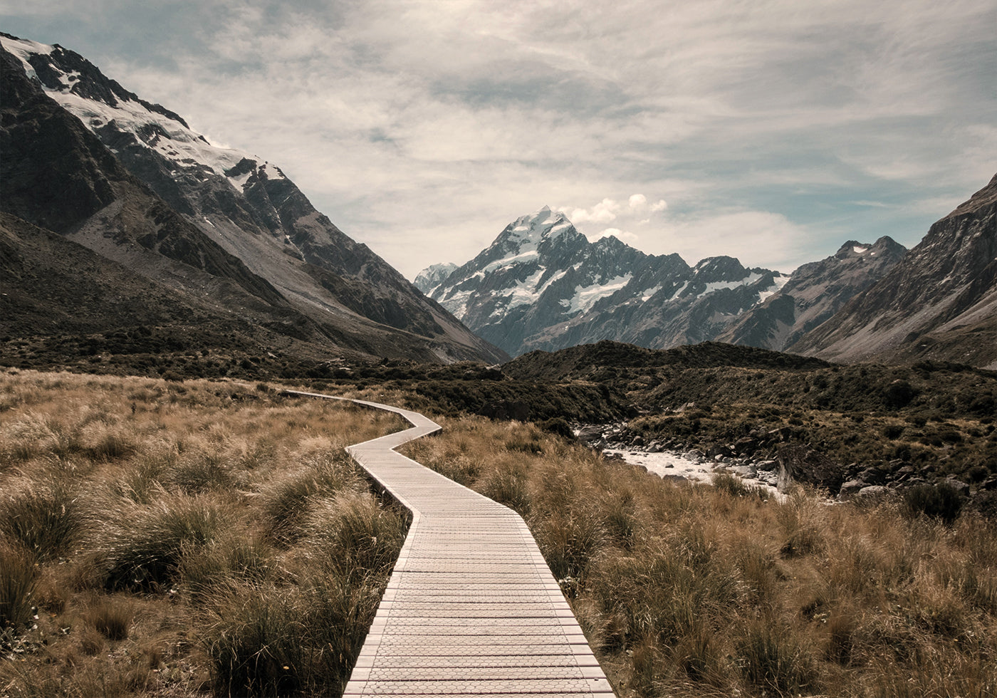 Hooker Valley Track Plakat