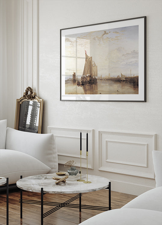 The Dort Packet-Boat from Rotterdam Plakat