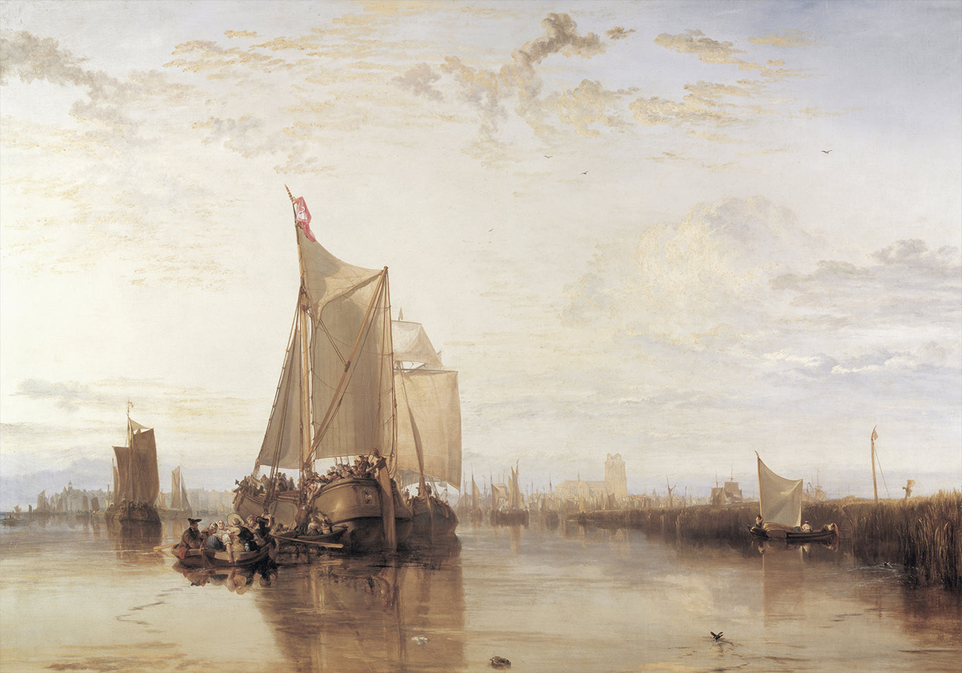 The Dort Packet-Boat from Rotterdam Plakat