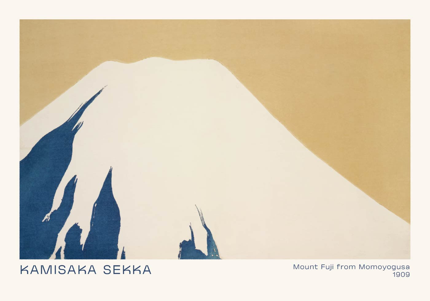 Mount Fuji from Momayogusa by Kamisaka Sekka