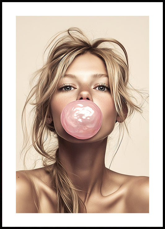 Bubble Gum Bliss Plakat