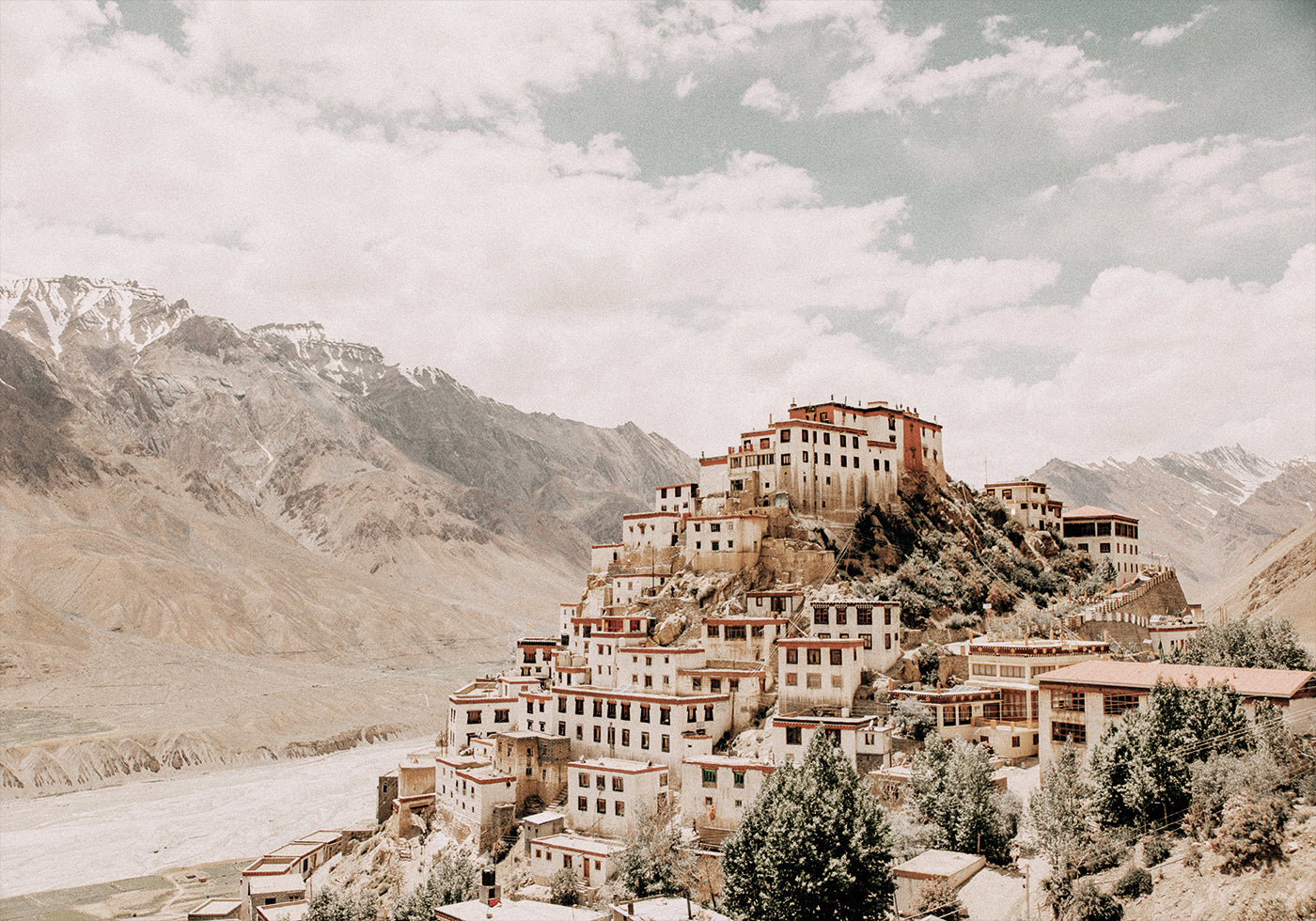 Key Monastery in the Himalayas Plakat