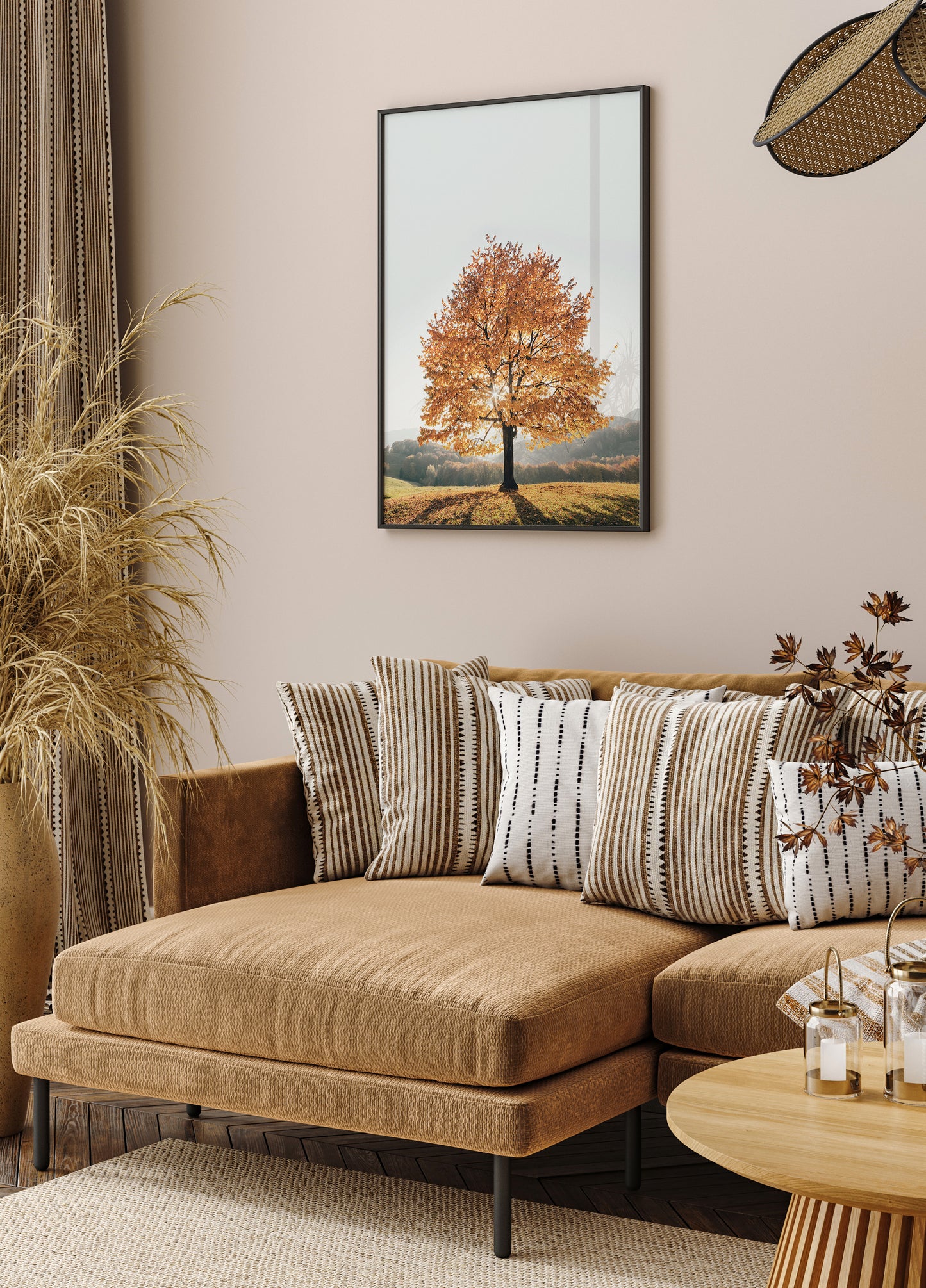 Majestic Autumn Tree Plakat