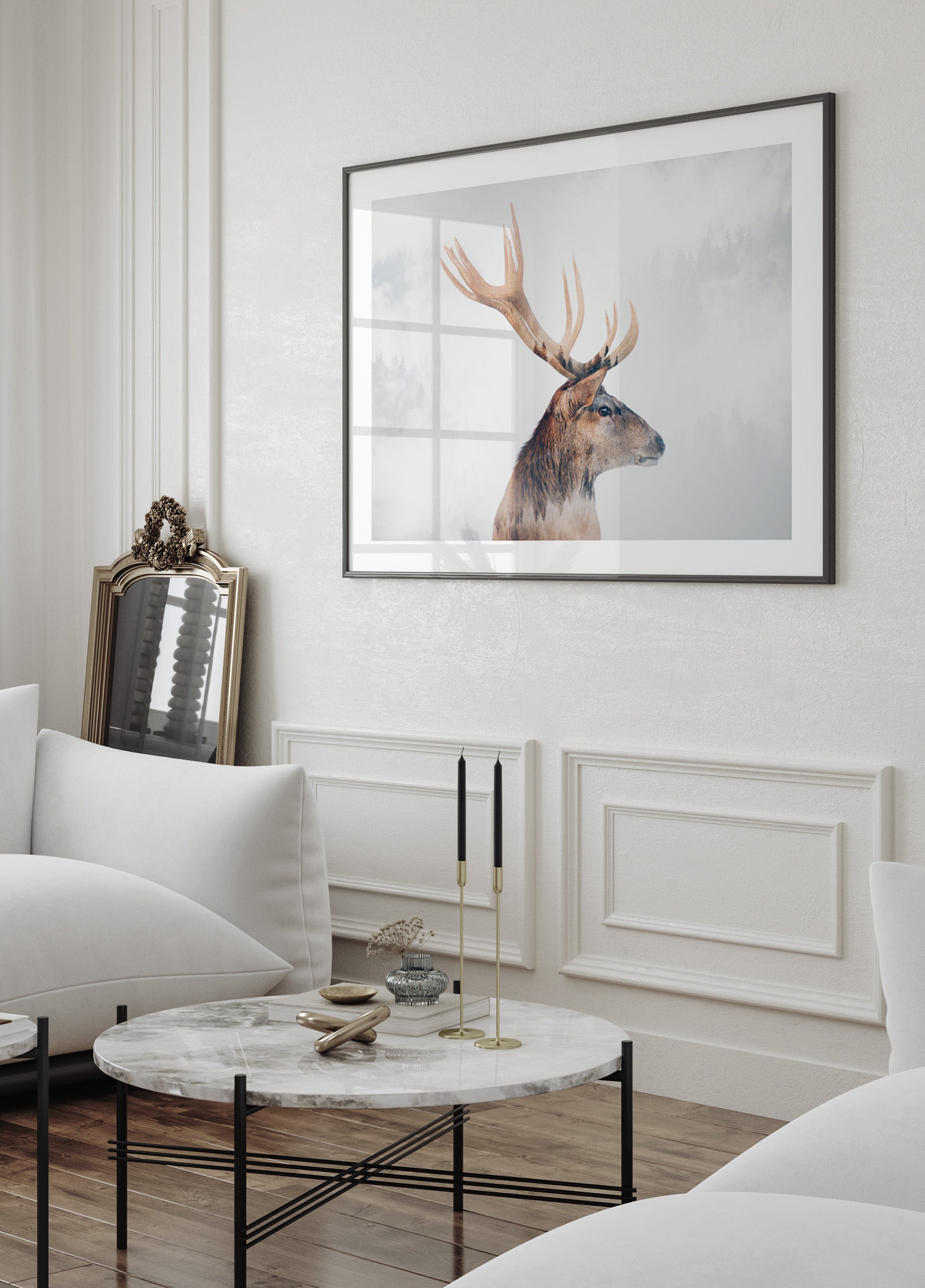 Misty Forest Stag