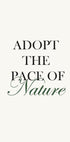 Pace Of Nature Plakat - Posterbox.no