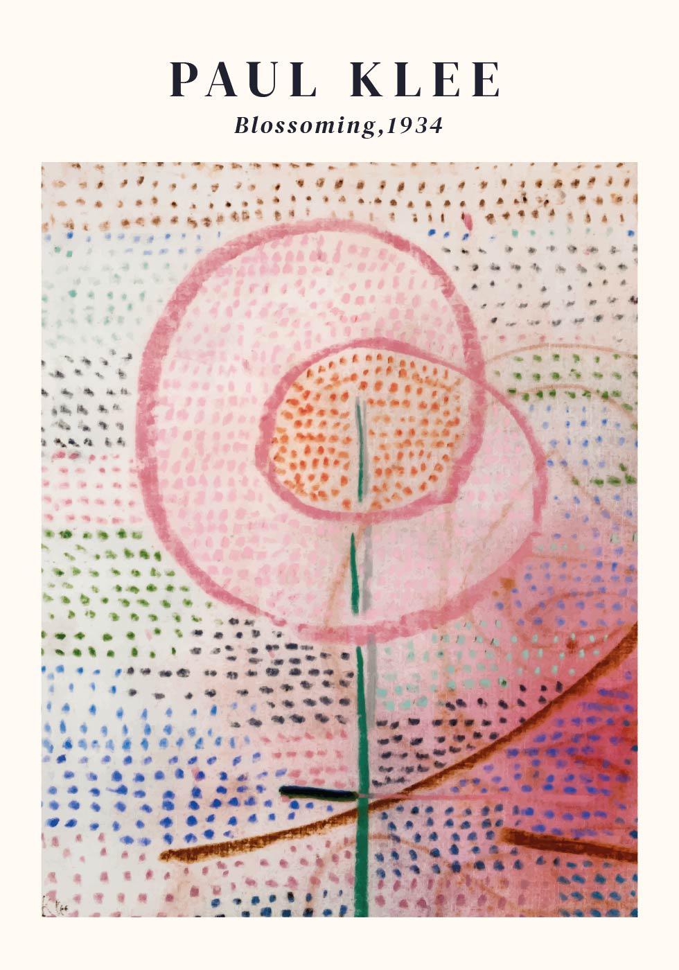 Paul Klee - Blossoming Plakat