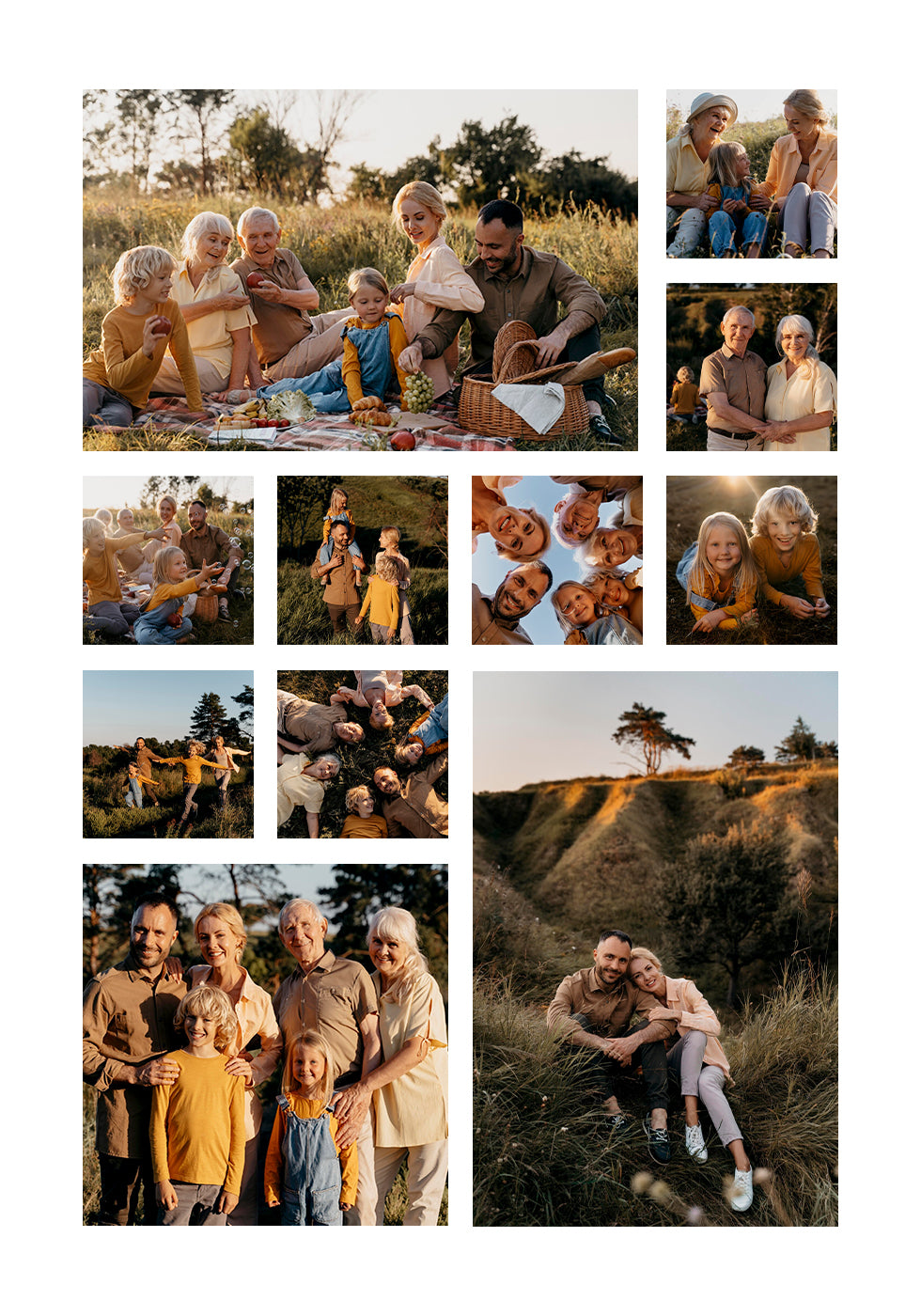 Personalized Photo Collage Plakat