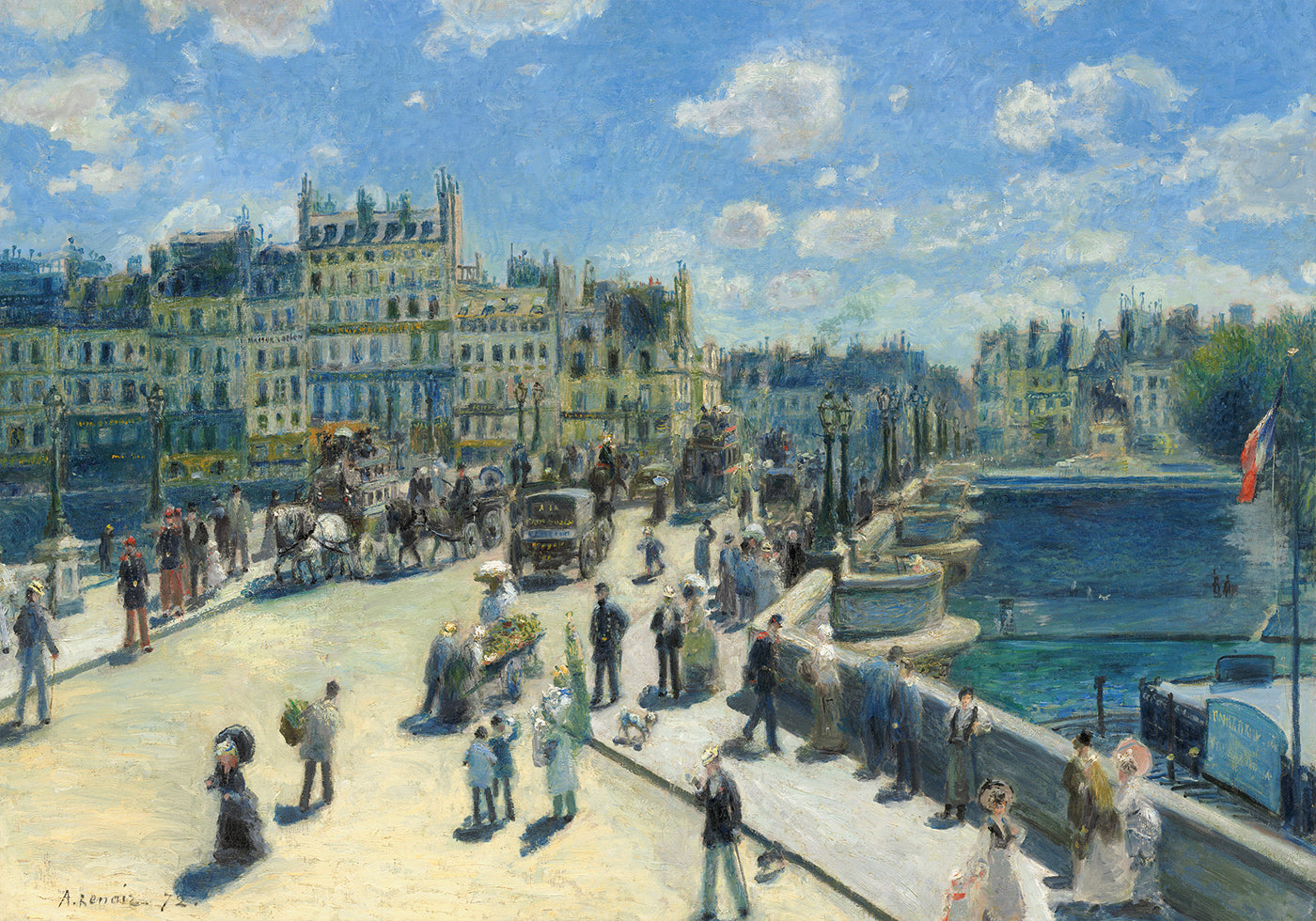 Pont Neuf By Auguste Renoir Plakat