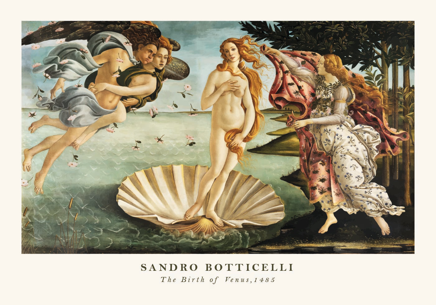 The Birth of Venus Plakat