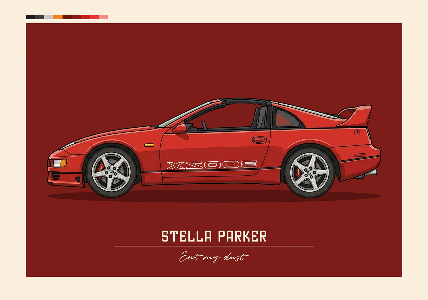 Sport Car Personal 12 Plakat